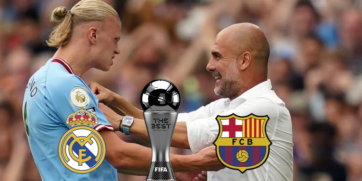Guardiola emociona al Barça en The Best y el Real Madrid se ilusiona con Haaland