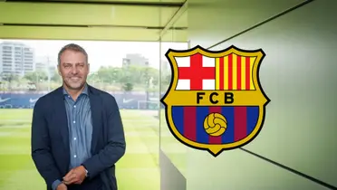 Hansi Flick en las instalaciones del FC Barcelona. (Foto: FC Barcelona)