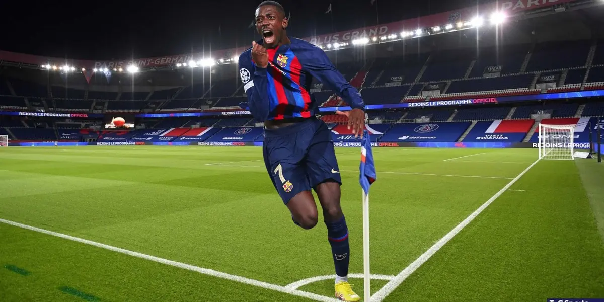 Hoy por la mañana Luis Enrique dijo que Dembélé era 99% jugador del PSG, mañana ya lo sería al 100%