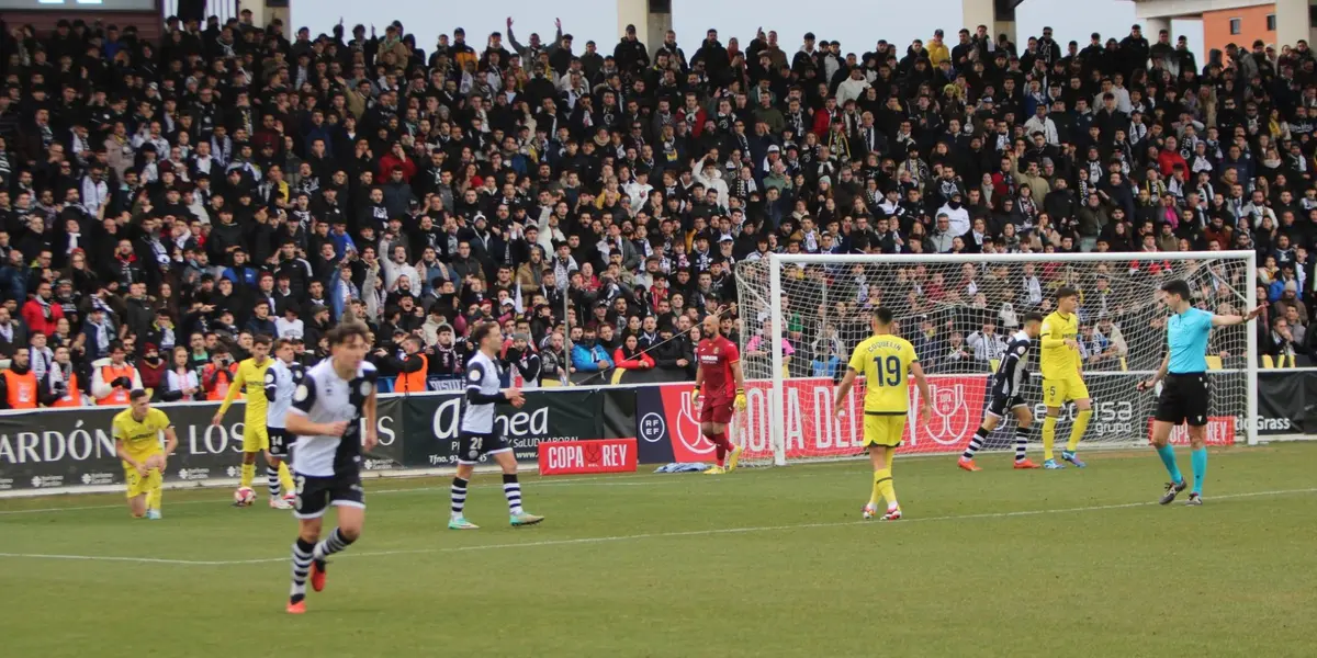 Imagen del partido, que finalmente se ha decidido por penaltis
