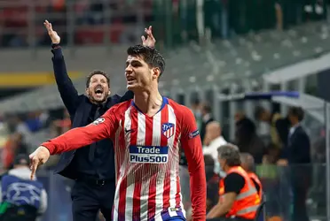 Increíble reacción de Simeone, Morata es el salvador del Atlético frente al Girona