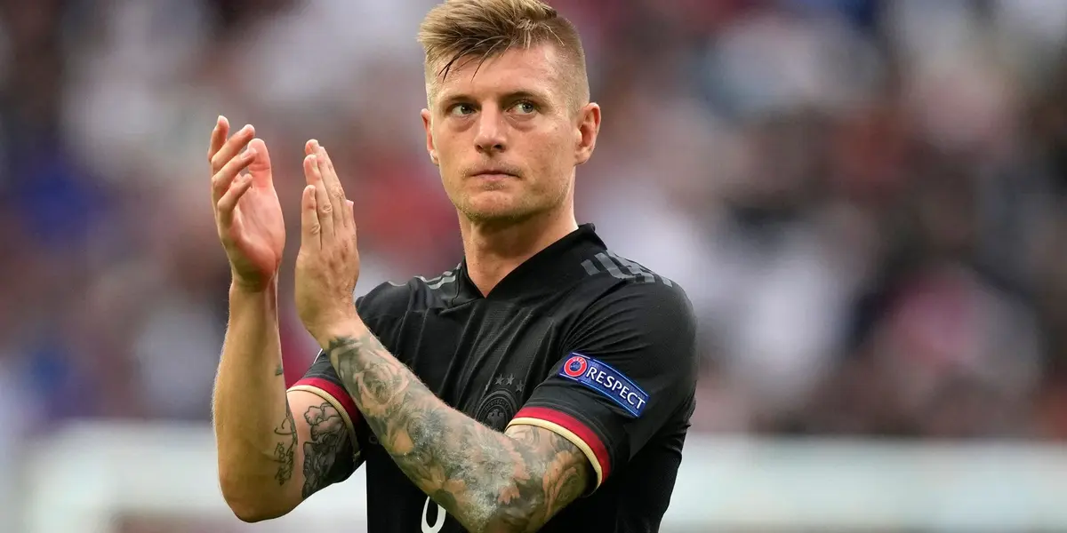 Kroos con la camiseta de la Selección alemana.