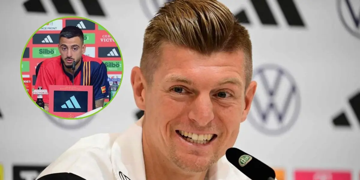 Kroos en rueda de prensa en la previa del Alemania-España. (Foto: AFP)