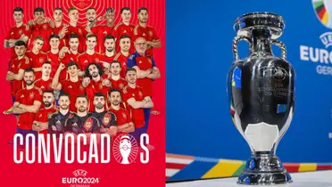 La imagen que publicó España para la lista final de convocados.