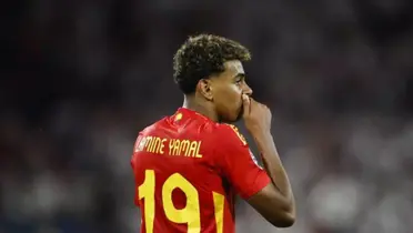 Lamine Yamal ante Georgia. (Foto: EFE)