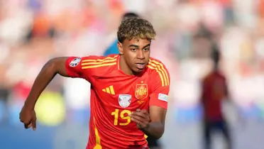 Lamine Yamal en su debut ante Croacia en la Eurocopa. (Foto: AP)