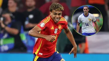 Lamine Yamal festeja su gol ante Francia. (FC Barcelona)