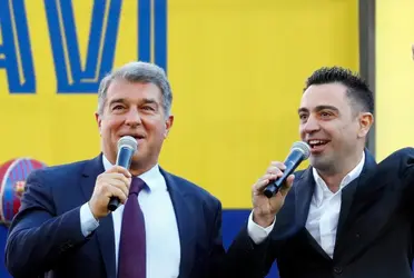 Laporta y Xavi sonríen de que los petrodolares quieren a este delantero