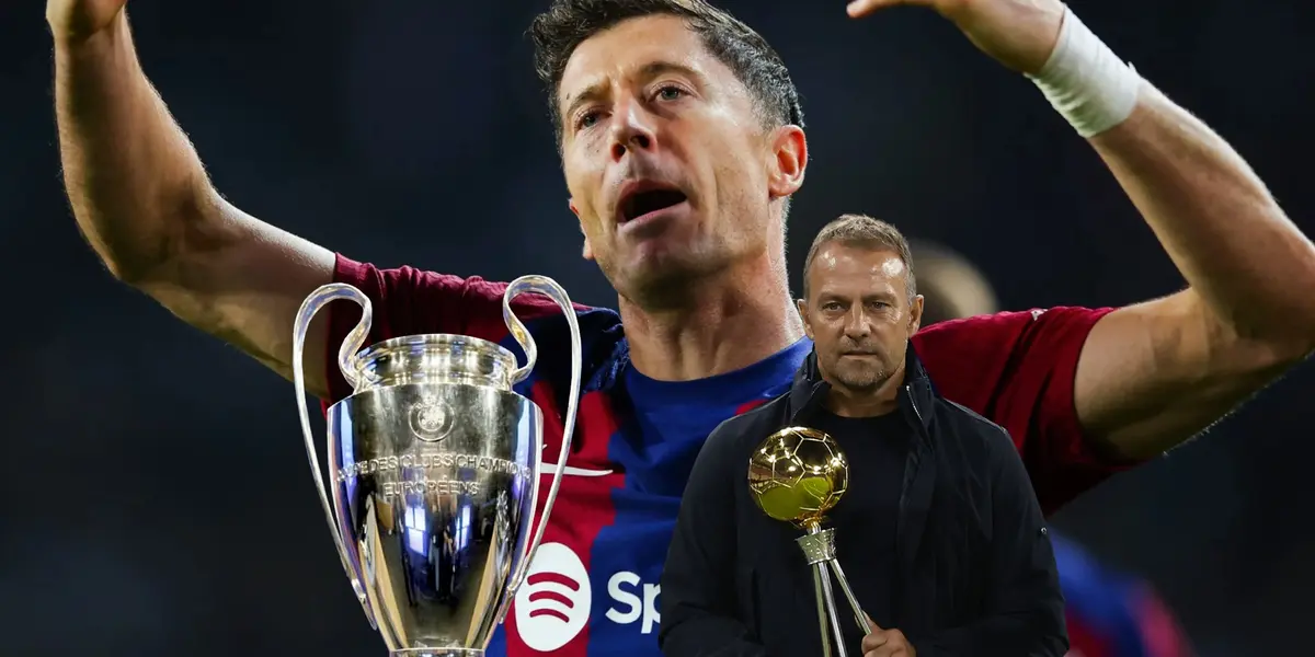 Lewandowski entusiasma con las Champions en Barça y es tajante sobre Hansi Flick