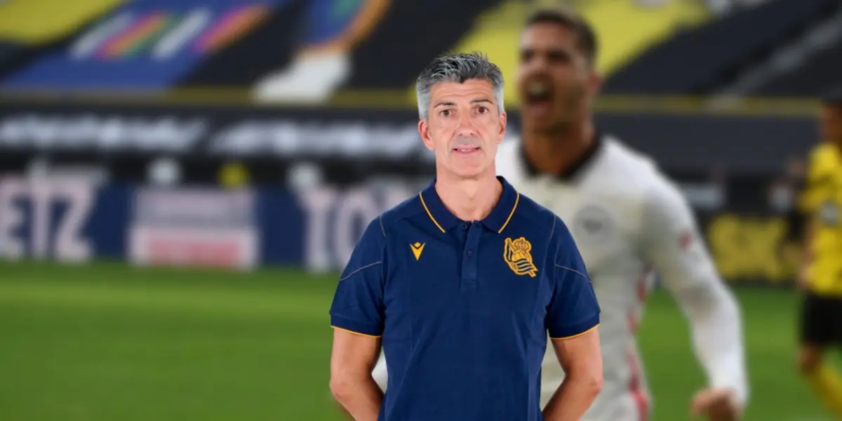 Llegó este año para ser el centrodelantero titular del equipo de Imanol Alguacil.