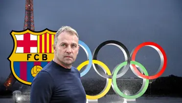 Los anillos olímpicos en París preparados para los JJOO. (Foto: Collage)