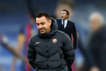 Los dos entrenadores se llevaron el agradecimiento de una de las estrellas del Barcelona.