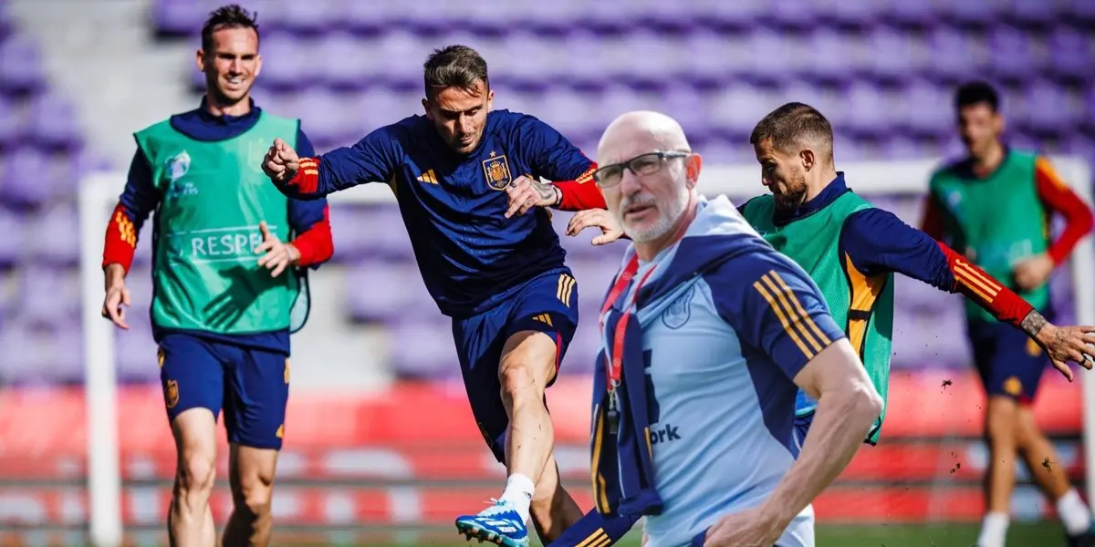 Luis de la Fuente ya confirmó que jugador no será aparte ni del banquillo en el partido de hoy.