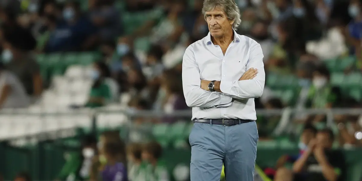 Manuel Pellegrini, entrenador del Real Betis