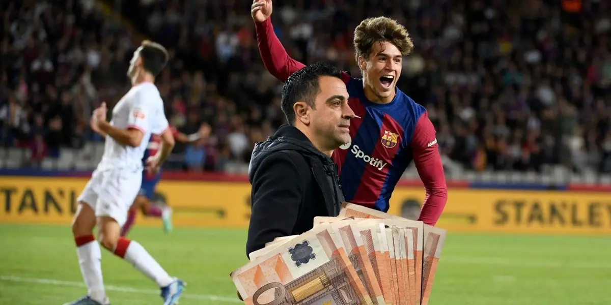 Marc Guiu comienza a escribir su historia con el Barcelona.