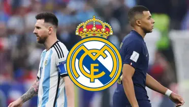 Messi y Mbappé durante la final del Mundial de Qatar 2022.