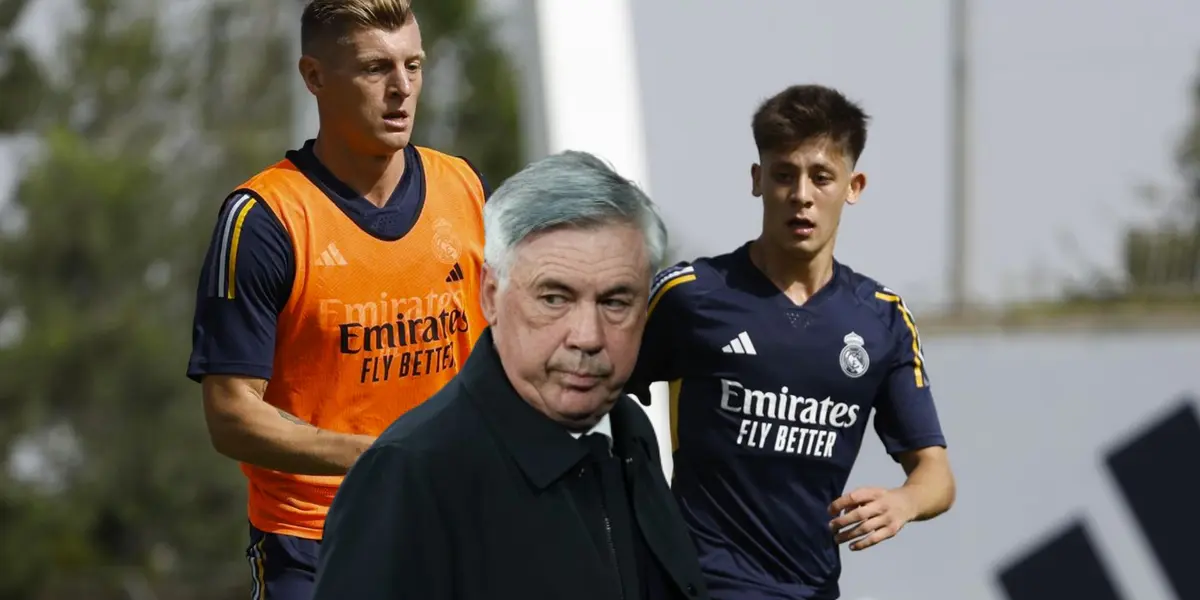 Mientras decide su futuro, Toni Kroos defendió a Ancelotti en el caso Arda Güler