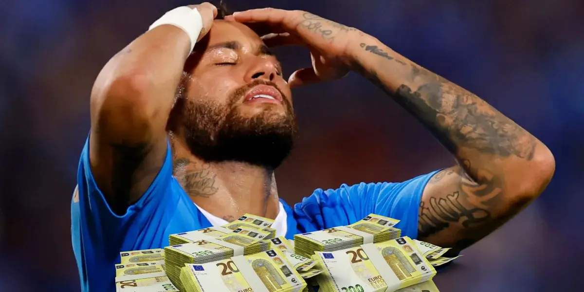Mientras está lesionado y gana millones, la realidad de Neymar en Al-Hilal