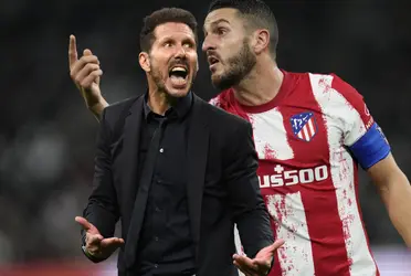 Mientras no acuerda su renovación, el error de un jugador del Atlético de Madrid