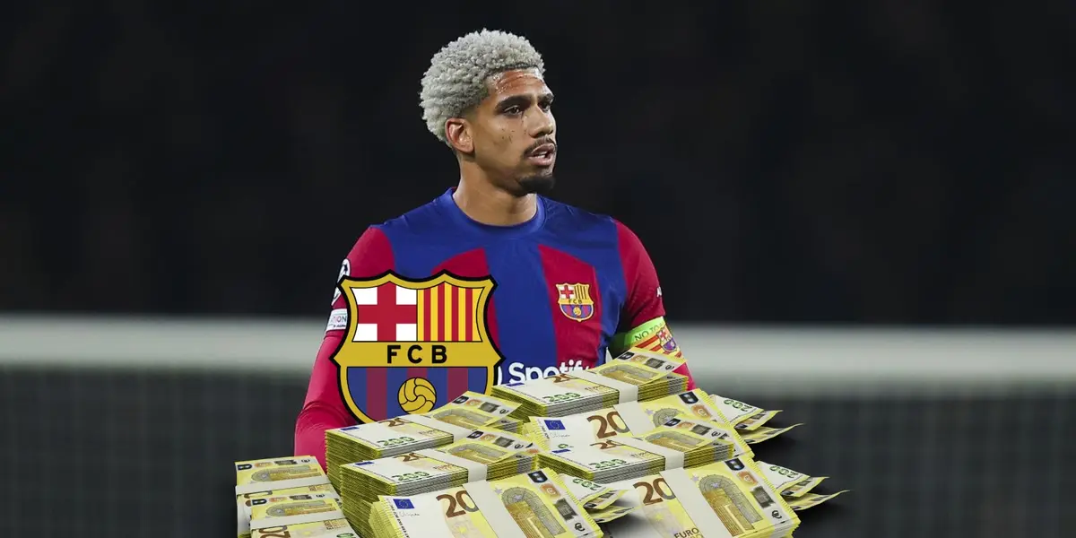 Mientras no deciden su futuro, el salario de Ronald Araújo en Barcelona