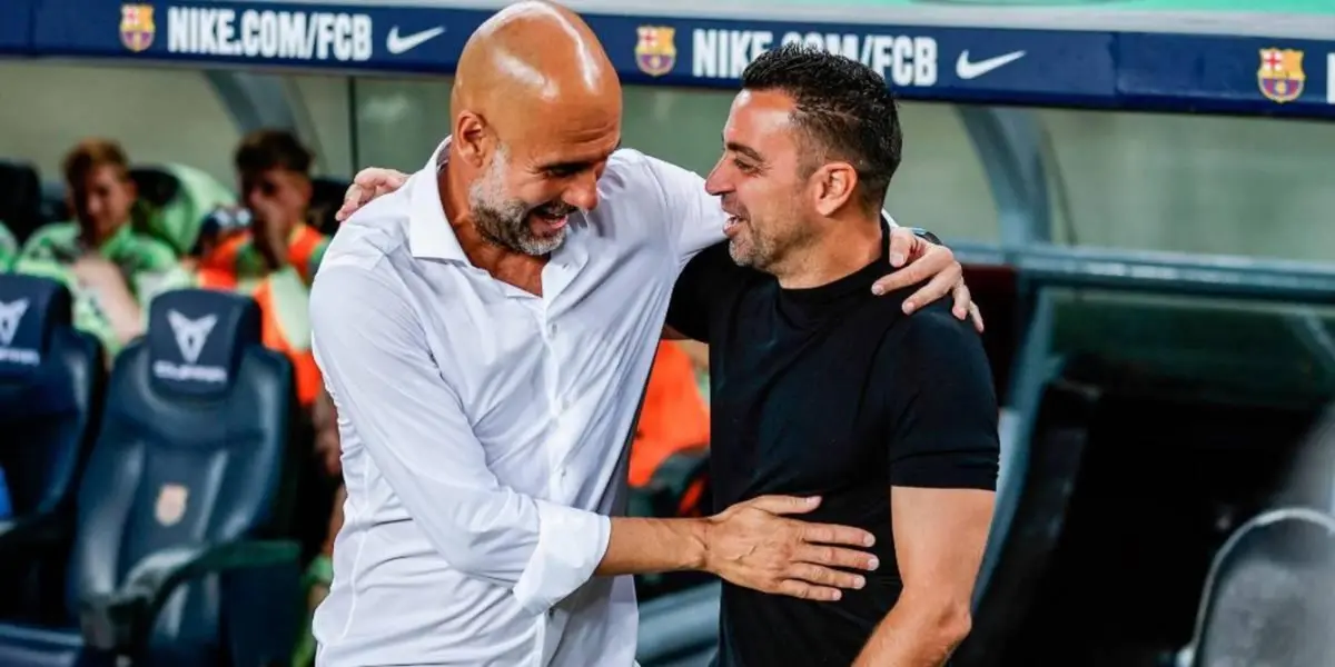 Mientras sufre en Barcelona, el mensaje de Guardiola a Xavi en The Best