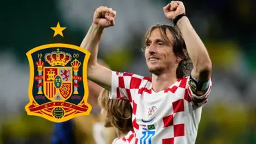 Modric en el Mundial de Qatar 2022.