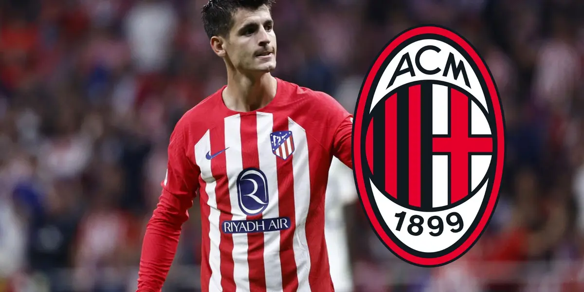 Morata con la camiseta del Atlético de Madrid. (Foto: Europa Press)