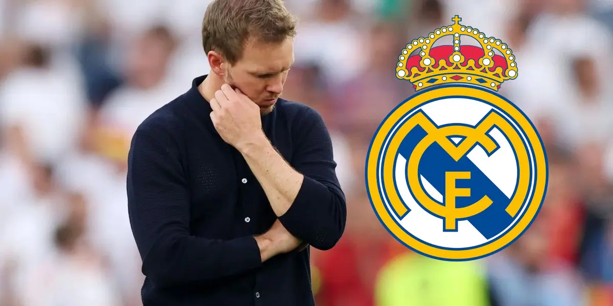 Nagelsmann se lamenta tras la derrota ante España. (Foto: EFE)