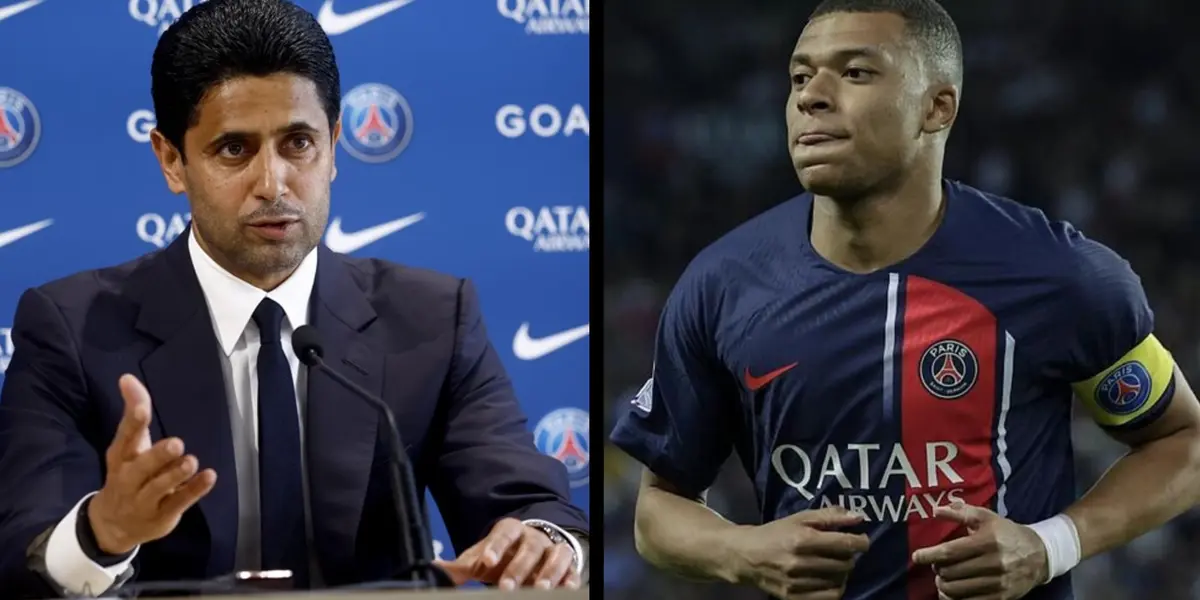 Nasser Al Khelaïfi y Kylian Mbappé, la historia de nunca acabar