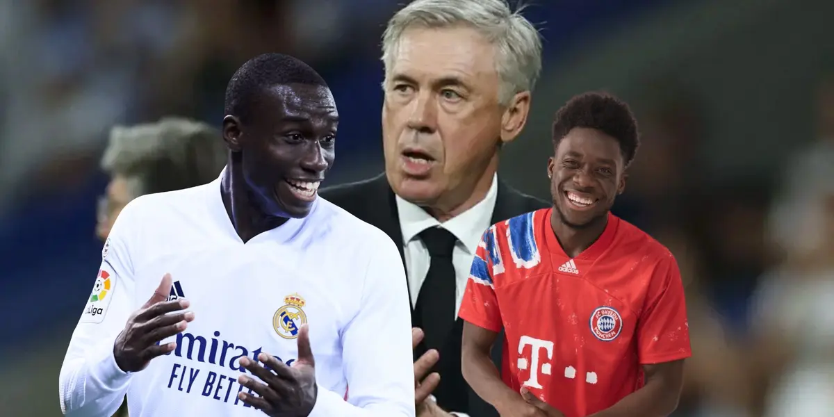 Negocian con Alphonso Davies, la decisión de Ancelotti con Mendy en Real Madrid
