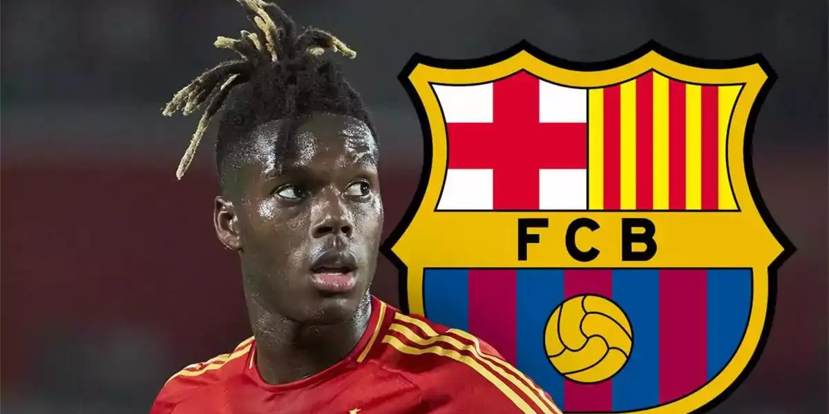 Nico Williams con la camiseta de España. (Foto: EFE)