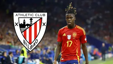 Nico Williams con la camiseta de España. (Foto: Europa Press)