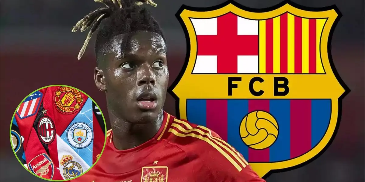 Nico Williams con la camiseta de España. (Foto: Selección española)