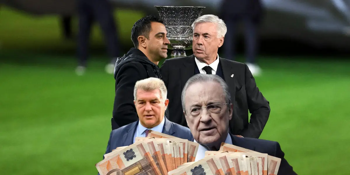 No es solo un título, el dinero que se disputan Real Madrid y Barça en la Supercopa