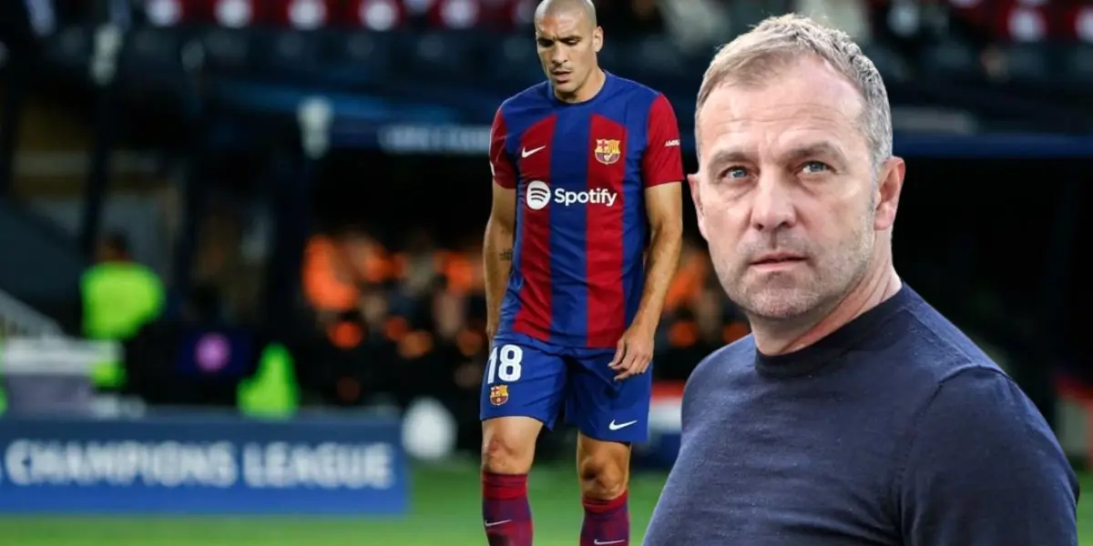 Oriol Romeu y Hansi Flick. (Foto: collage)