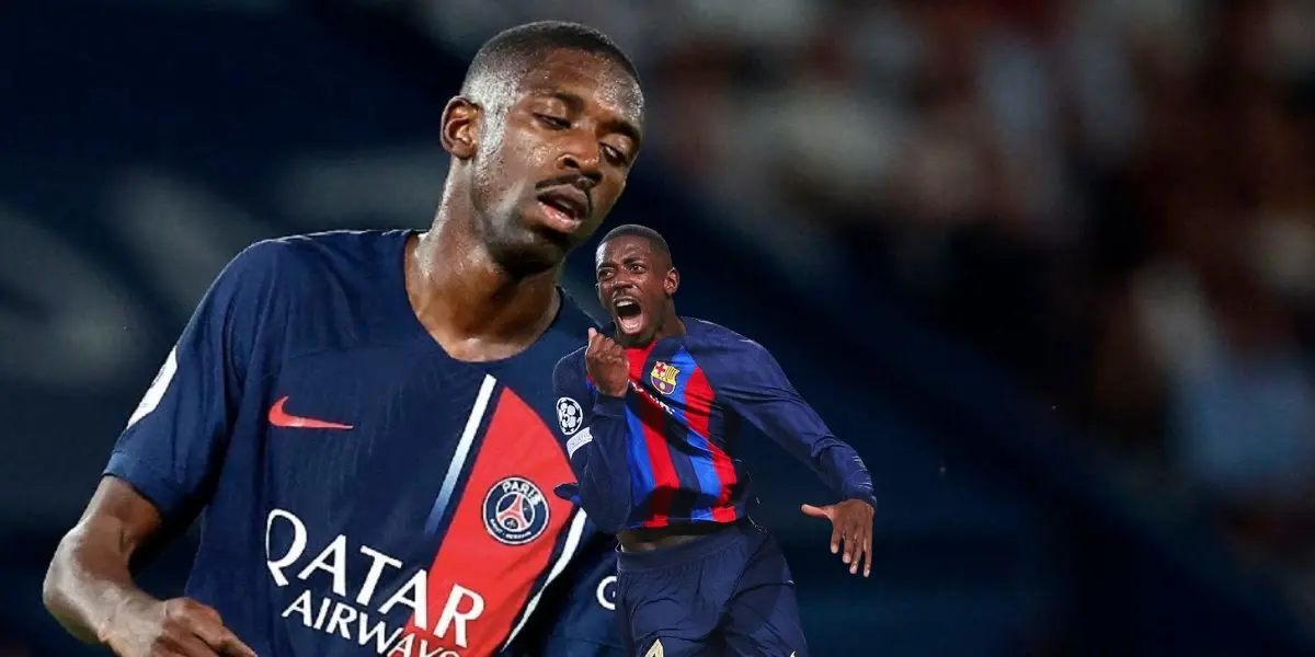 Ousmane Dembélé dio una asistencia en el triunfo del PSG.