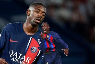 Ousmane Dembélé dio una asistencia en el triunfo del PSG.