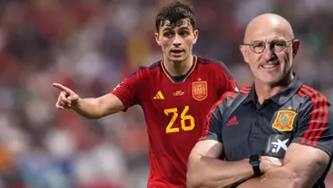 Pedri, uno de los favoritos de De La Fuente en España.