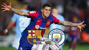 Planean pagarlo 20 millones, el salario que recibe João Cancelo en Barcelona