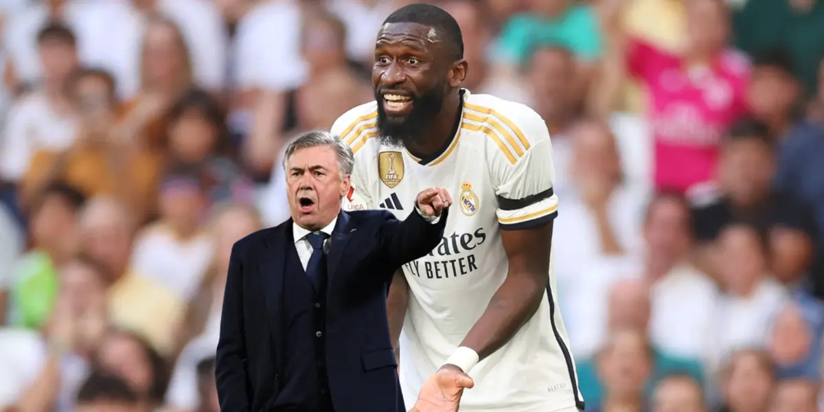 Por la lesión de Rüdiger, el deseo de Ancelotti y Real Madrid para la Champions