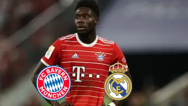 Por pensar en Real Madrid, el castigo del Bayern Múnich a Alphonso Davies