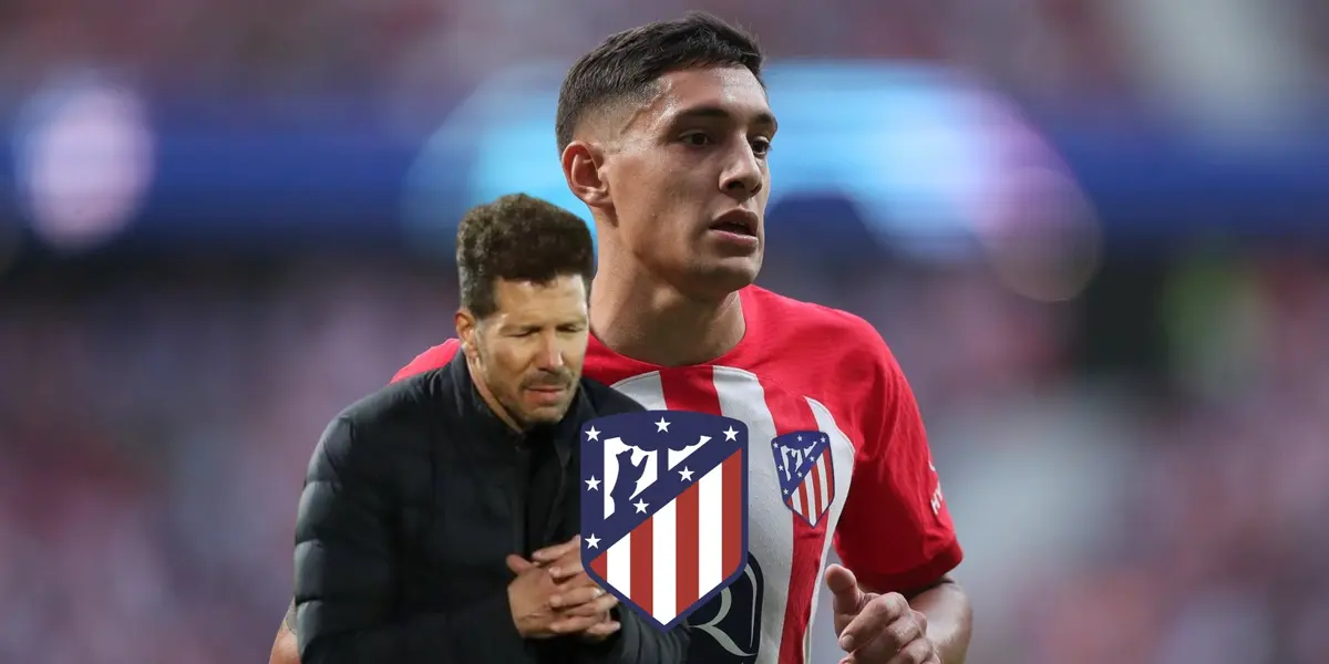 Por su bajo nivel, la decisión que tomó Atlético de Madrid con Nahuel Molina
