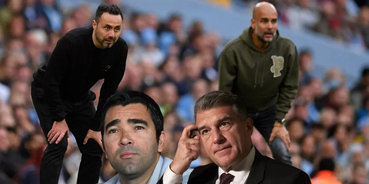 Puede costar 10 millones, el motivo que acerca a Roberto De Zerbi al Barcelona