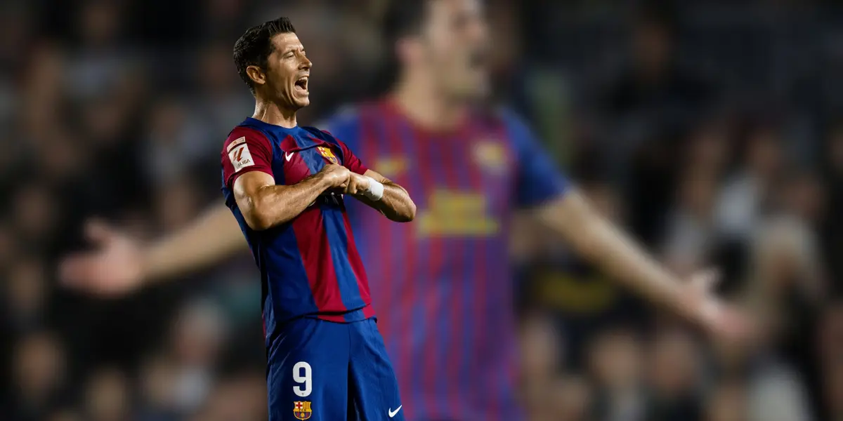 Quiere superar a un histórico, el récord que busca Lewandowski en Barcelona
