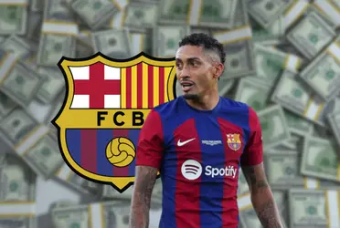Raphinha vale 50 millones y este club pondría el doble para sacarlo del Barça