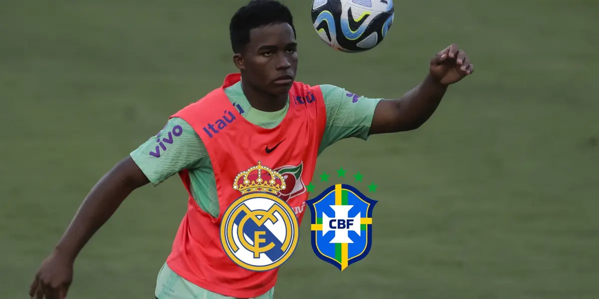 Real Madrid está atento, Endrick habló sobre su futuro en la selección de Brasil