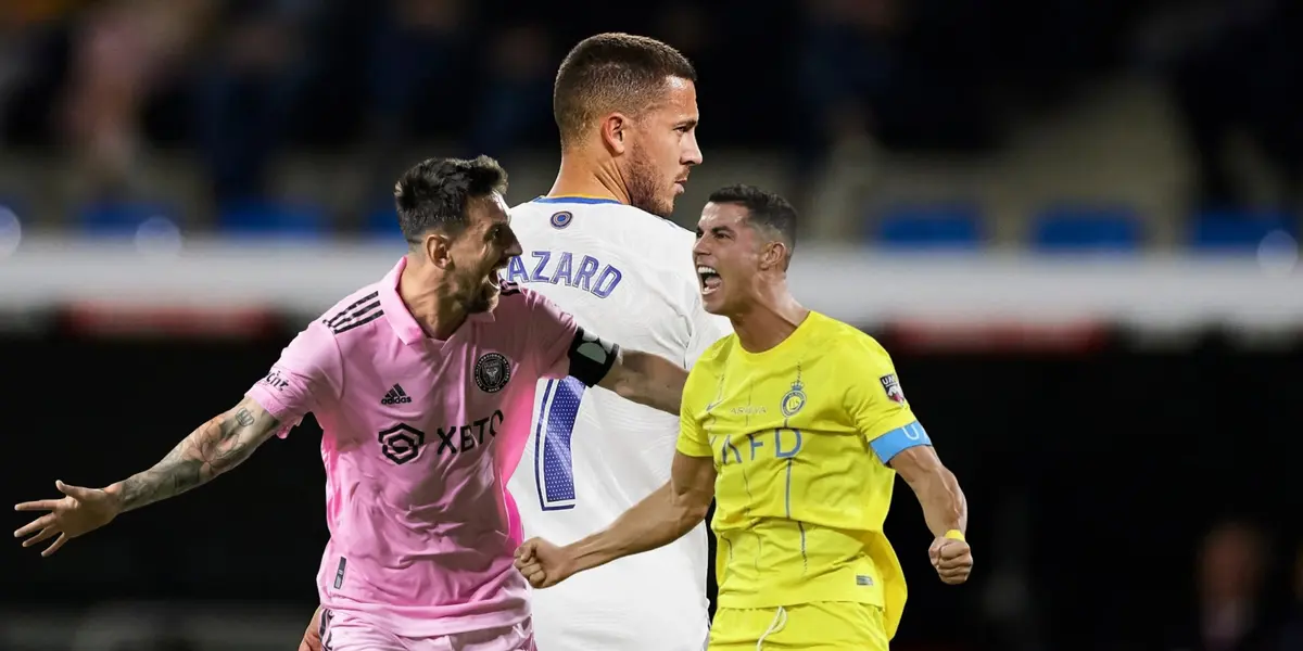Real Madrid no lo puede creer, la comparación de Hazard con Messi y Cristiano