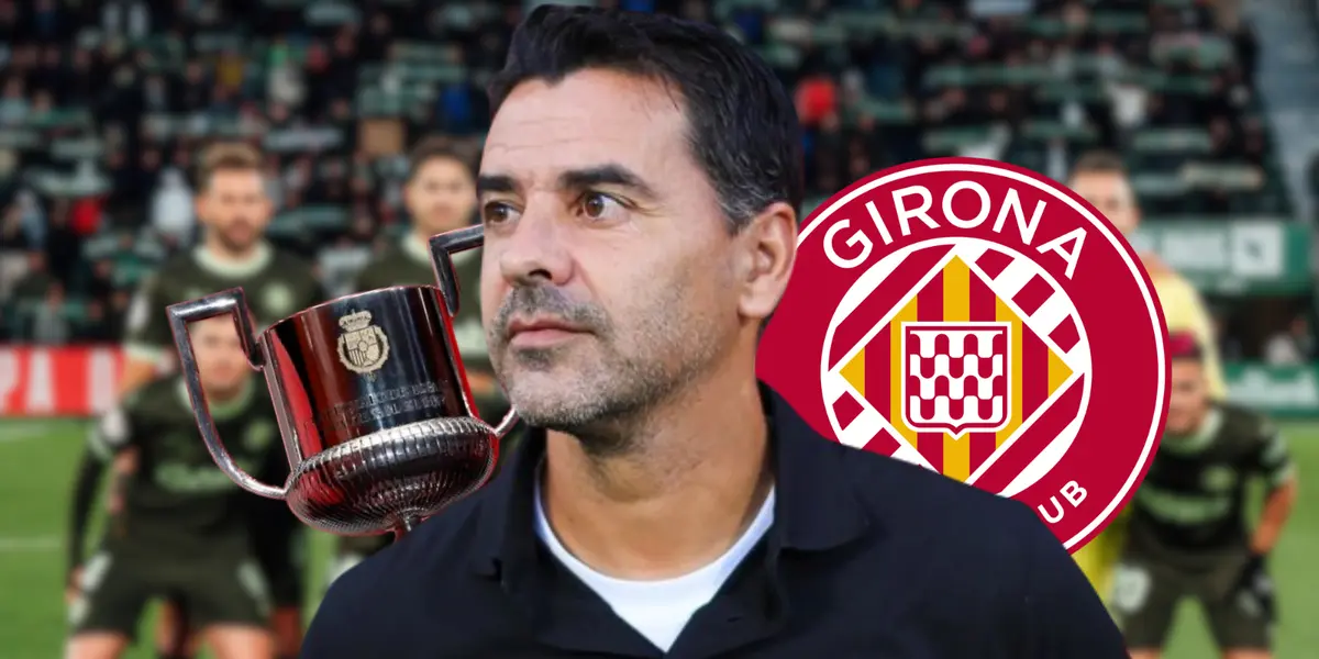 Sigue en racha, el Girona CF de Michel avanza y vence al Elche en la Copa del Rey