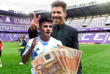 Simeone ya sabe cuánto gastar, la oferta que el Atlético planea por Almada