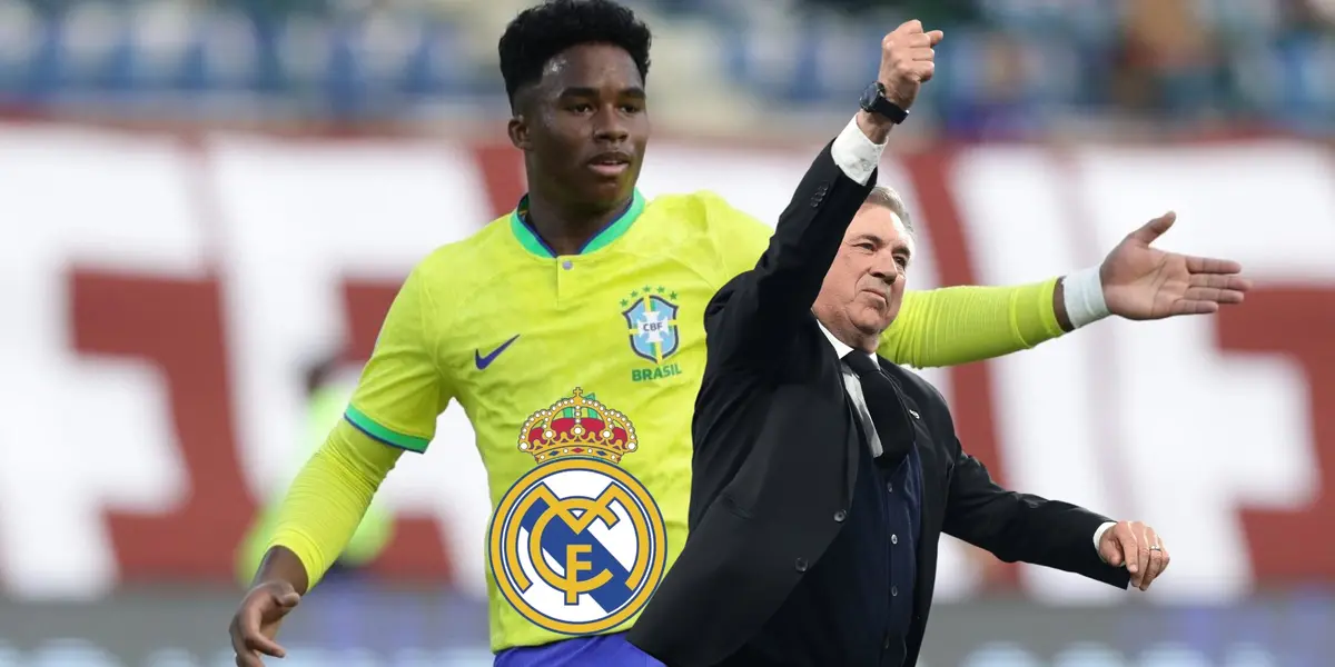 Sonríe Carlo Ancelotti, la buena noticia que Real Madrid recibió sobre Endrick